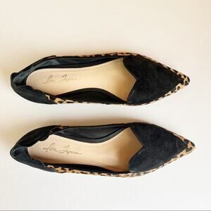 Isa Tapia Flats Calf Hair Animal Print
